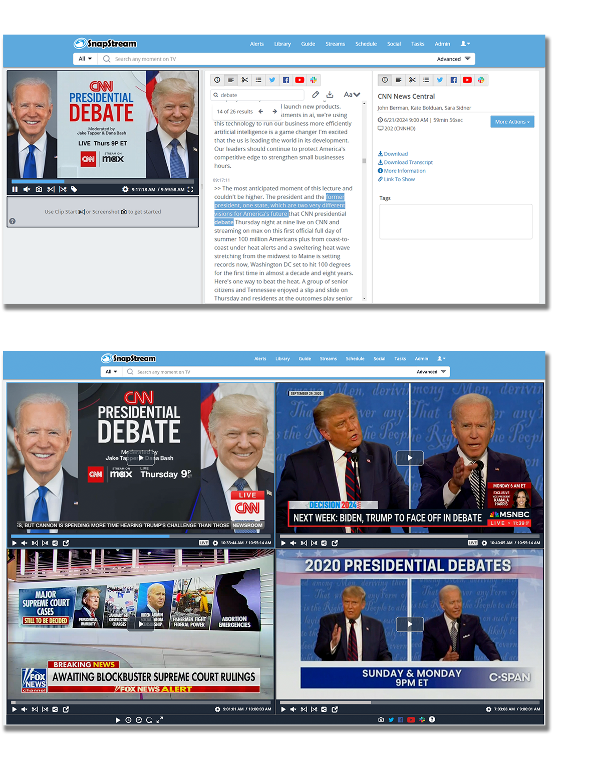 snapstream-presidential-debate-promo-1
